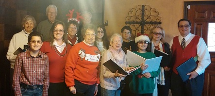 Click Photo to Enlarge - Outreach Singers at Tehachapi Manor!